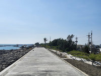 屏東下寮海堤修復完成 有效降低村莊遭浪襲