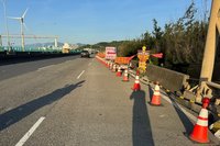 台15線北上蘆竹路段5/1起交管  施作排水工程