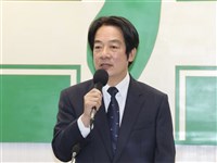 賴清德：台灣是自由民主國家 黑的講久了不會變白