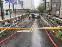 新竹縣大雨 湖口、新豐共3處積水約30公分暫封閉