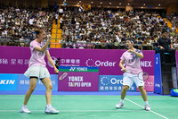 台北羽球賽 謝沛珊洪恩慈相隔17年地主女雙晉決賽