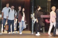黃仁勳晚間未現身 私人專機載妻子兒女先抵台