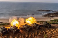 金防部太武操演火殲射擊  戰訓整備面對敵情威脅