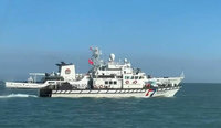 中國4海警船侵擾金門海域 海巡併航強制驅離