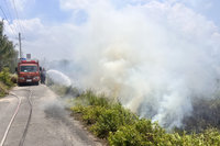 台南新營雜草火警撲滅後 隔天發現1具男性焦屍