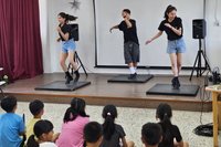 舞工廠踢踏舞團巡演偏鄉 澎湖學子體會每步都能發光