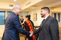 吳志中宴請訪團 法議員續推深化台法關係