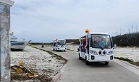 澎湖後寮天堂路景點  啟動電動車接駁攬勝
