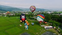 宜蘭冬山熱氣球嘉年華登場  加碼夜間光雕秀