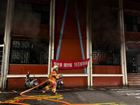 新北雙溪區公所1樓起火消防破門撲滅 3日仍正常上班