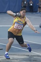 台灣田徑公開賽  江靜緣女子鉛球奪銀