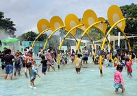 虎尾高地公園親水園區開幕 暑假前民眾搶先體驗
