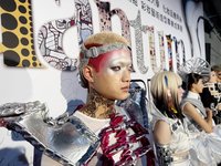 弘光科大彩妝造型成果展 展現科技與藝術家新風貌