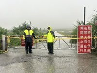 花蓮大雨秀姑巒溪水位漲 富里鄉3便道暫無法通行