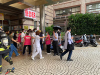 台中東勢農民醫院機房冒煙觸發警報  疏散150人