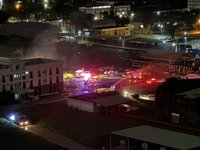 高雄左營陸軍庫房起火 火勢撲滅無傷亡