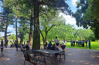 台南水道博物館打造林蔭涼道 學生樂團演出添詩意