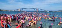 澎湖泳渡登場 1700位選手下水挑戰場面壯觀