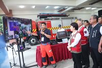 盧秀燕和平專案遇槍聲  肇因展示用瓦斯槍誤發