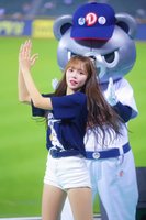 統一獅添新韓籍啦啦隊文慧真 7/12台南首次應援