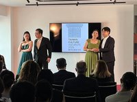 響應2025歐台文化年 聲樂家赴米蘭辦事處表演