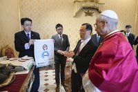 駐教廷大使呈遞國書  教宗溫暖接待為台灣和平祈禱