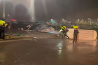 台南深夜現16級強陣風 逾3萬戶曾停電