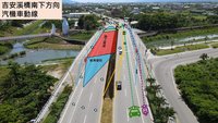 花蓮吉安溪橋中山橋改建工程 半半施工單線雙向通車