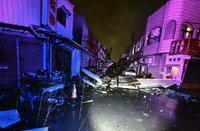 颱風丹娜絲登陸布袋 嘉市強風致災10人受傷送醫
