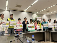 颱風發威台中多處積水 市府時雨量超過排水負荷
