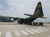馬祖南竿機場下午3時暫關場  1疏運軍機返航松山