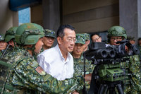 漢光演習首日 顧立雄視導206旅教召感謝捍衛家園