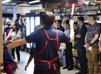 國家團結月  內政部攜全聯進行防空避難演練