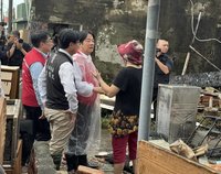 賴總統台南勘災 允儘速恢復災民正常生活