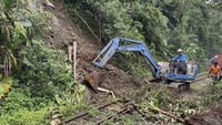 阿里山林鐵主線完成路線清理  7/15恢復營運