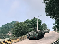 漢光41號演習　馬防部北高守備大隊執行灘岸戰鬥