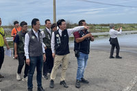 丹娜絲重創台南七股沿海　立委爭取沙洲及排水整治