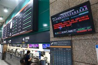 高鐵左營站訊號異常 台中到左營段部分列車延誤
