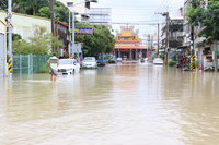 雲林斗南建國三路淹水區域　3日下午已消退