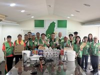 嘉義水上鄉重創 民進黨台北市黨部志工團助重建