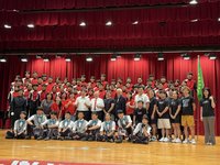 建中樂旗聯隊暑假高強度團練　志在世界大賽冠軍