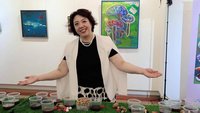 櫻崎露露首檔個展開展  讓台北也有朵朵「蘑菇」