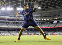 柯威士開始隨隊  平野惠一分享台灣美食很好吃