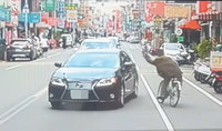 街友涉中午騎單車沿路刀砍多車　員林警下午逮獲