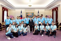 接見盲人棒球隊　蕭副總統：積極推動運動平權