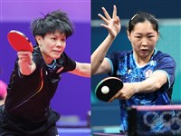 WTT瑞典大滿貫賽　鄭怡靜、簡彤娟女雙止步8強