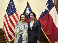 德州洪患台灣伸援重建　州長夫人：艱難時刻感念情誼