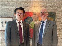 黃國昌會晤谷立言　盼關稅盡快有明確結果