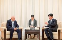 邱垂正會晤IPAC訪團  共倡台海和平穩定現狀