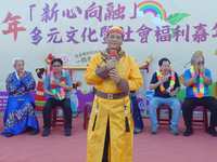 多元文化嘉年華  連江縣長王忠銘龍袍扮相出席